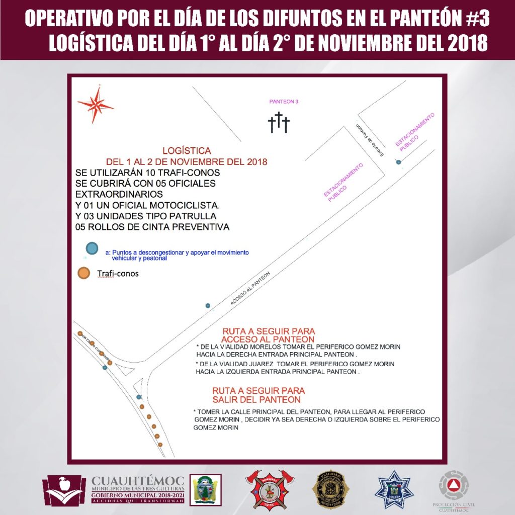 Prepara Seguridad Pública operativo en panteones de la ciudad ...